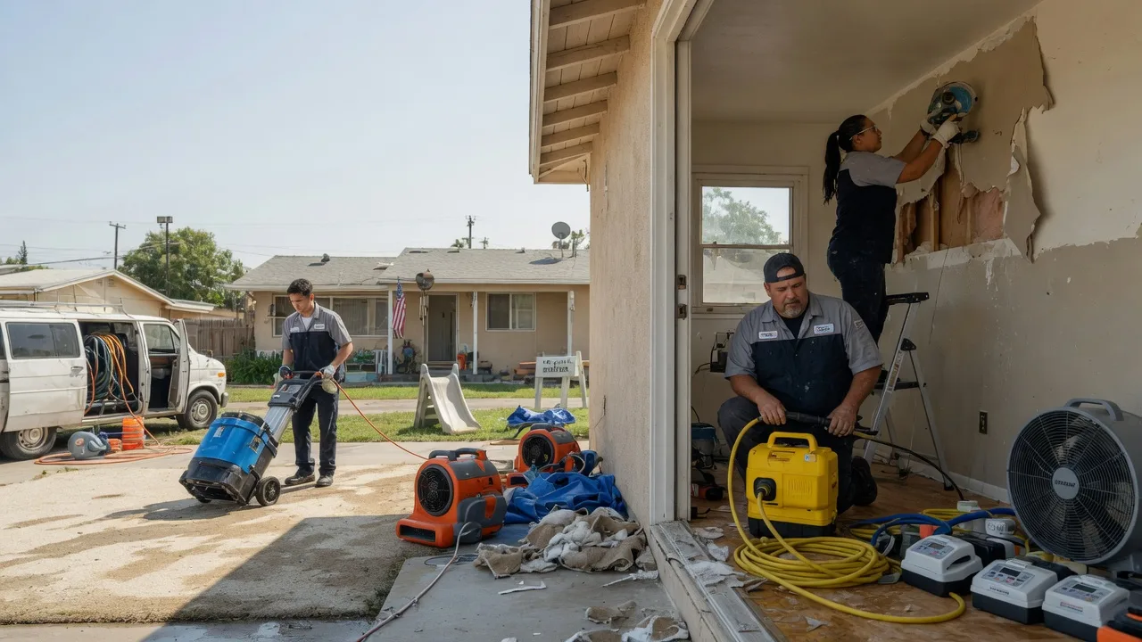 Water Damage Restoration in Byars, OK near me